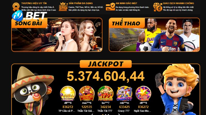 i9BET là nhà cái cá cược trực tuyến uy tín