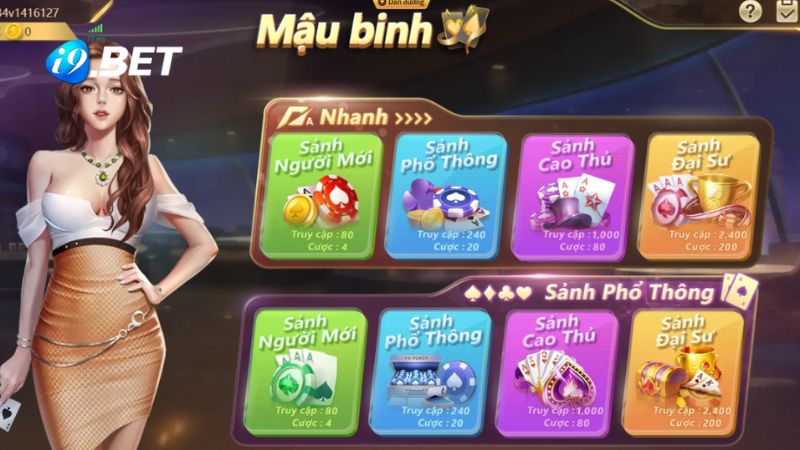 Mậu binh là trò chơi hot nhất tại danh mục game bài