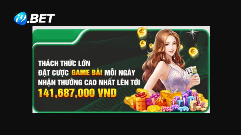 Khuyến mãi đặt cược mỗi ngày tại game bài i9BET